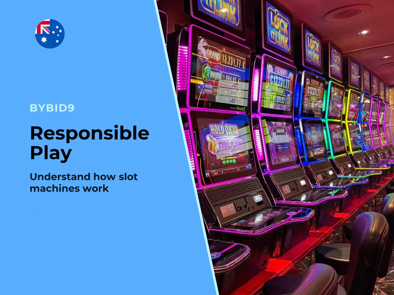 6.4 Responsible Gambling. Slots are games