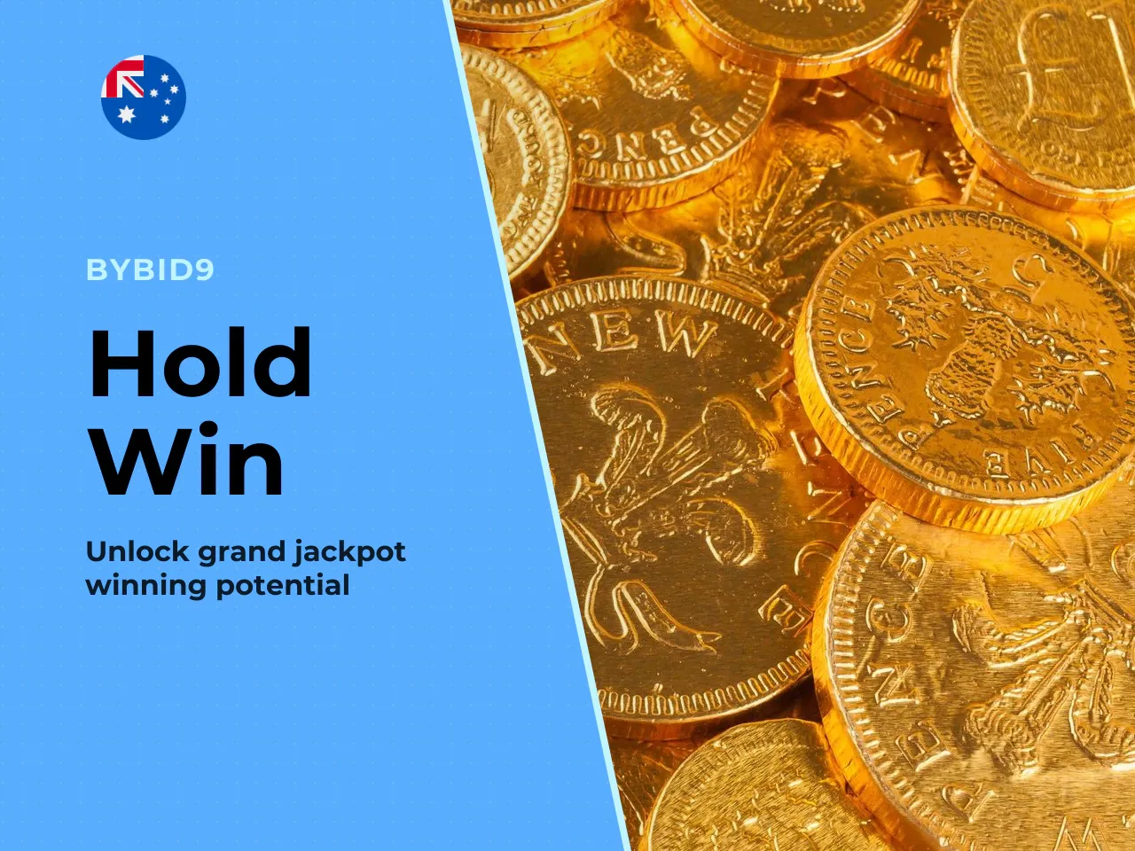 Hold and Win, gold coins and