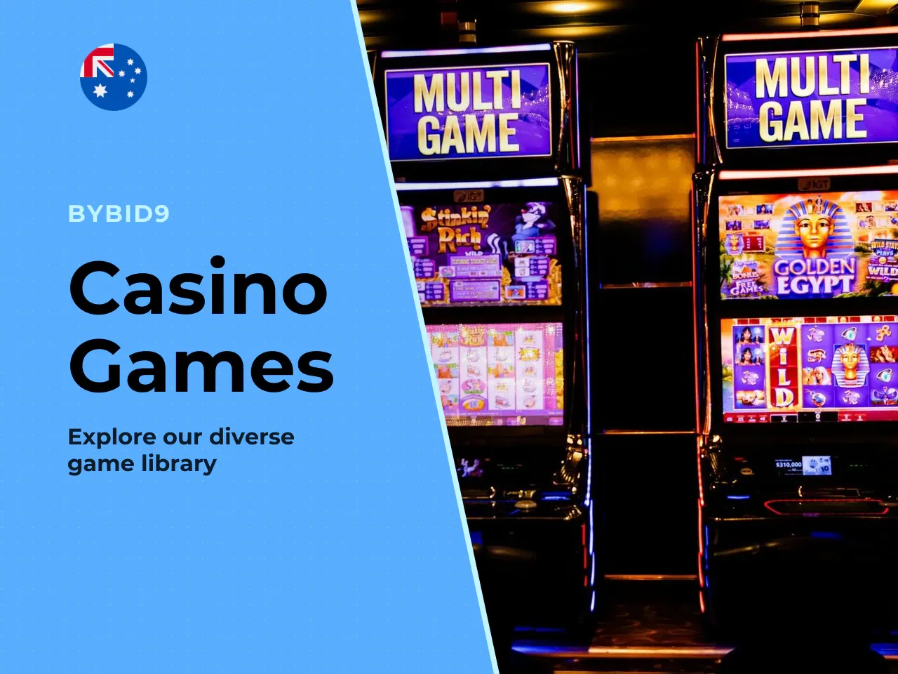 5.1 Casino games slot games, live