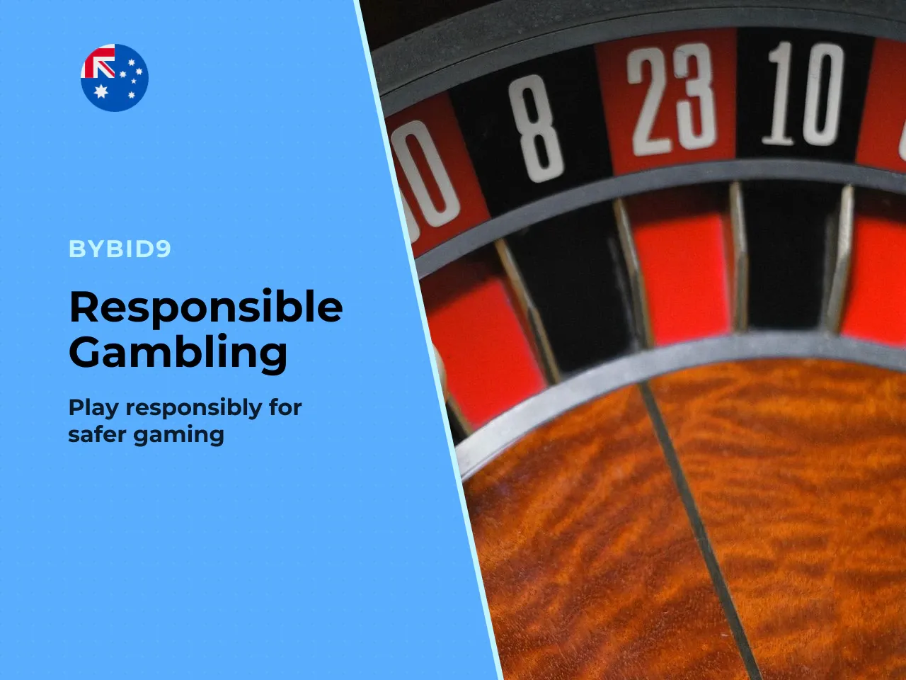 11. Responsible gambling and support in
